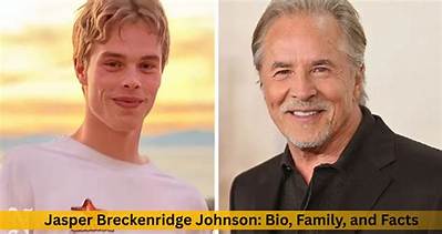 Jasper Breckenridge Johnson Bio (Wiki)