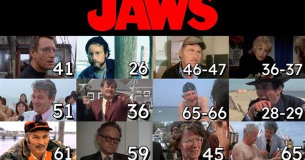 Jaws - Cast, Ages, Trivia