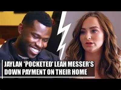 Jaylan Mobley Kept Down Payment Money from Leah Messer