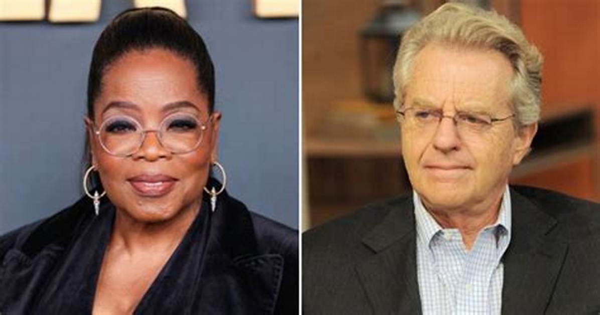 Jerry Springer to Oprah Winfrey: Top American Talk Show Hosts
