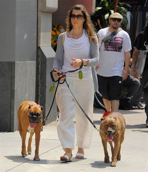 Jessica Biel Shock-Collars at Least One of Her Dogs While out & About in Nyc