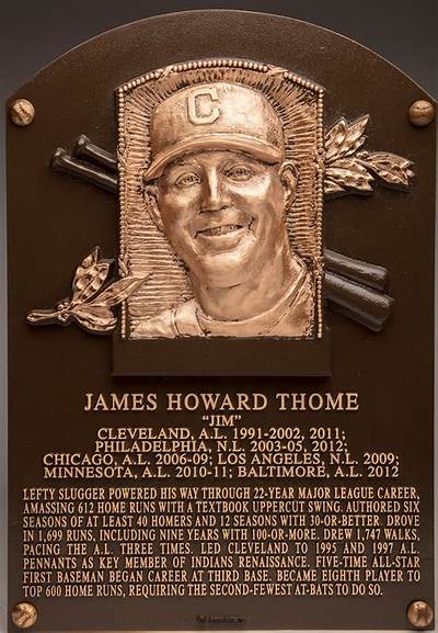 Jim Thome Bio (Wiki)