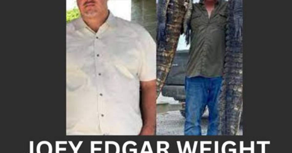 Joey Edgar Weight Loss Through a Specific Diet