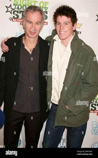 John Mcenroe's Son Sean Mcenroe Is Married to His Wife Niamh Mcenroe.