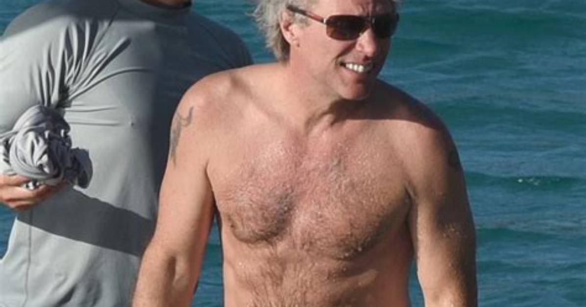Jon Bon Jovi, 50, Shirtless on the Beach: Would You Hit It?