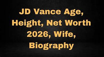 Jonathan Vance Height, Weight, Net Worth, Age, Birthday, Wikipedia, Who, Nationality, Biography
