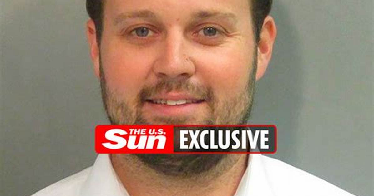 Josh Duggar Released from Jail in Advance of 12 Year Prison Sentence