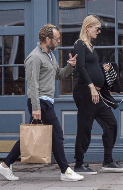 Jude Law, 47, Is Expecting His Sixth Child with Wife of One Year, Phillipa Coan