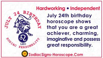 July 24 Horoscope and Zodiac
