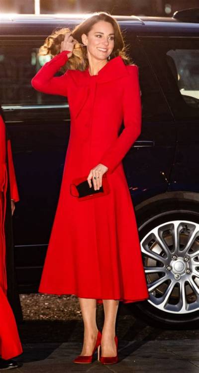 Kate Middleton Wows in Red Dress for ‘Royal Carols: Together at Christmas’ Promo