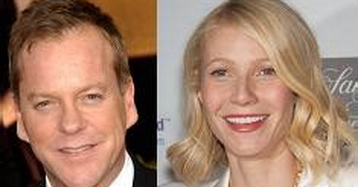 Keifer Sutherland Used to Babysit Gwyneth Paltrow