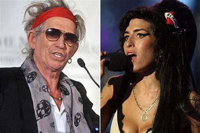 Keith Richards Tells Amy Winehouse to Clean up Her Act. Ouch