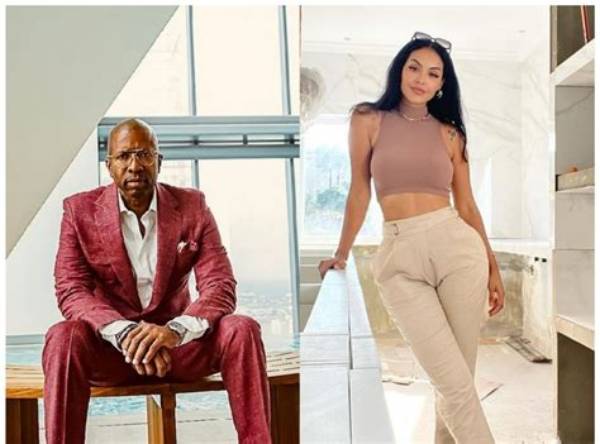 Kenny Smith Dating Model Aline Bernardes? the Two Spotted Together in Miami Beach