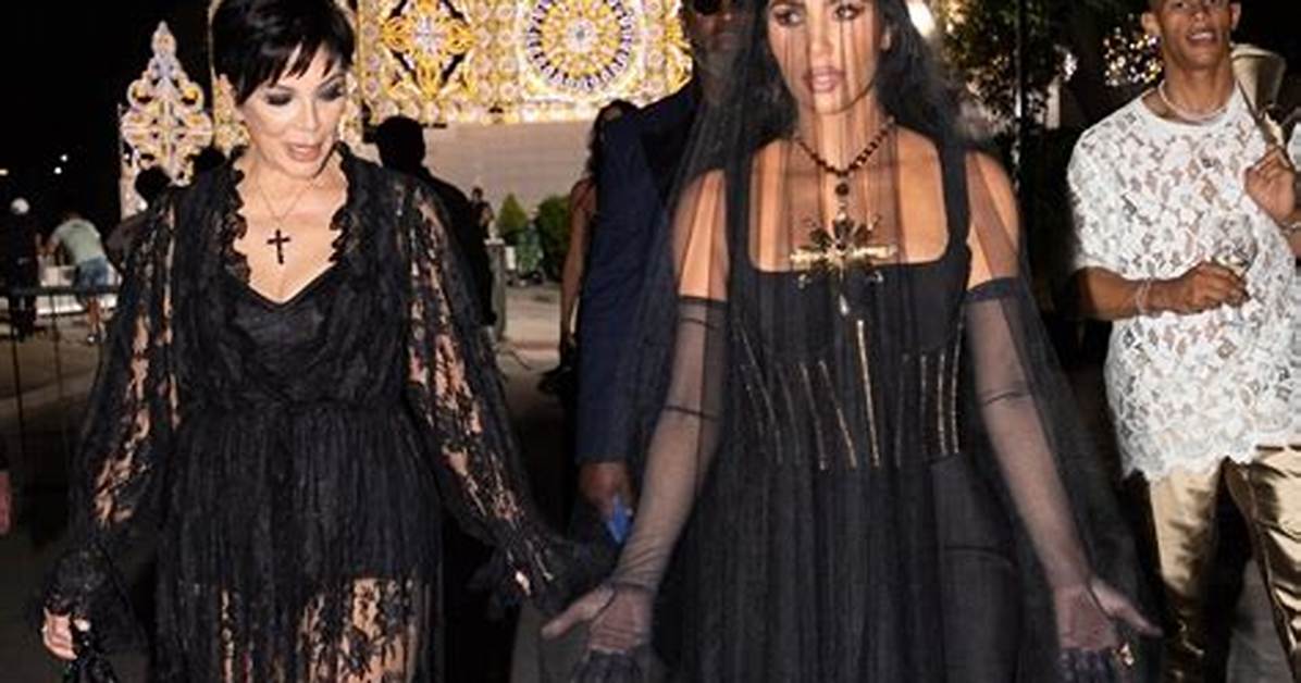 Kim Kardashian Is in Puglia, Italy to Model for Dolce & Gabbana’s Alta Moda