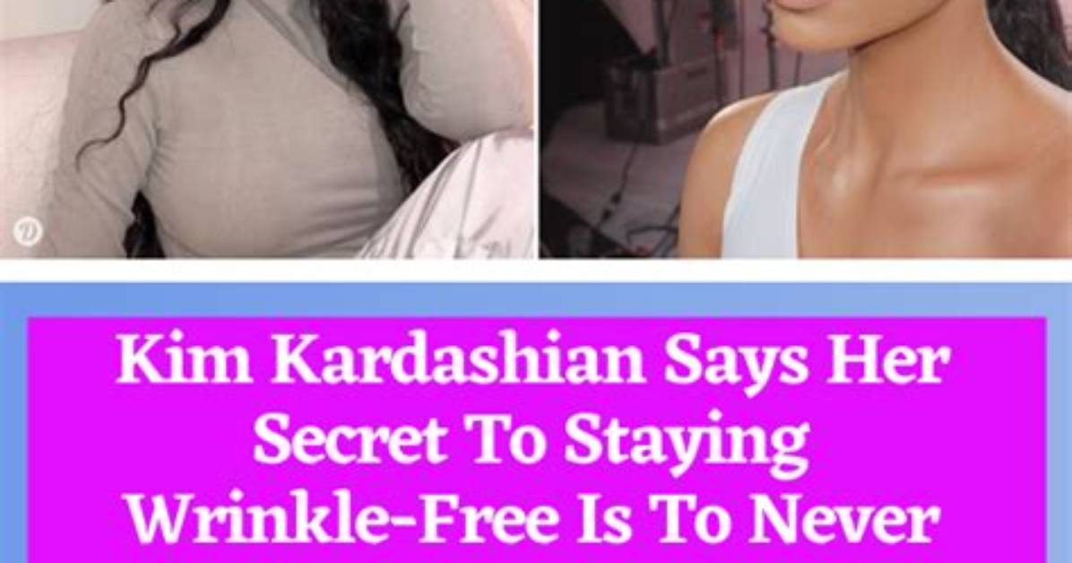 Kim Kardashian Reveals Her ‘Secret’ to Wrinkle-Free Smooth Skin: ‘Don’t Smile’