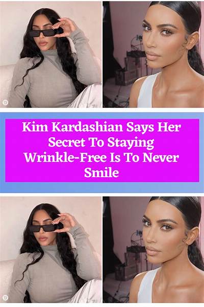 Kim Kardashian Reveals Her ‘Secret’ to Wrinkle-Free Smooth Skin: ‘Don’t Smile’