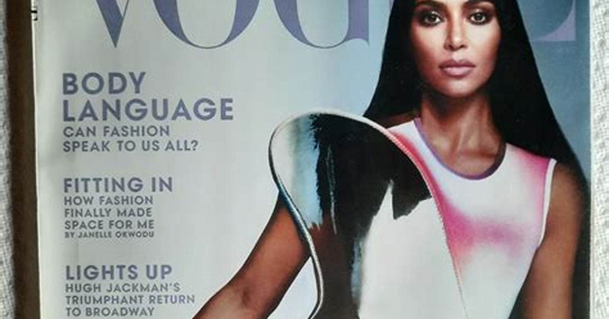 Kim Kardashian’s Two Paper Magazine Covers Are Photoshop Disasters