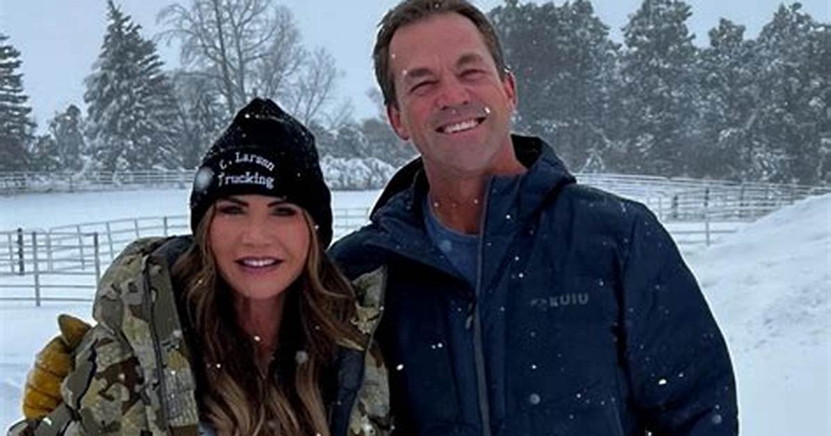 Kristi Noem Divorce Rumors: Is She Divorcing Husband Bryon?