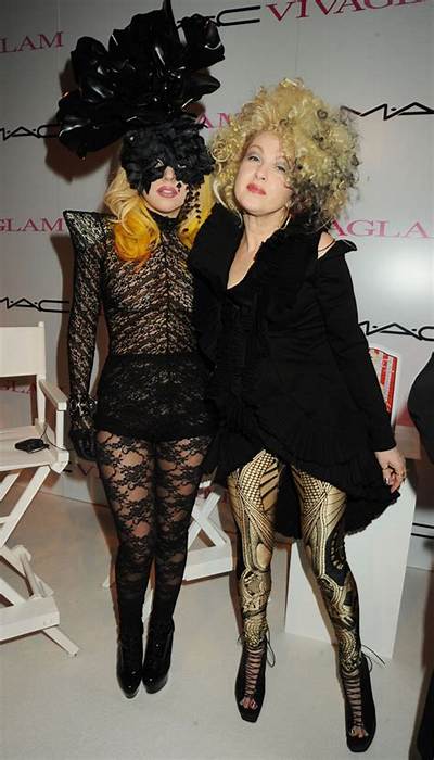 Lady Gaga & Cyndi Lauper’s Mac Viva Glam Ad: Which Is Which?