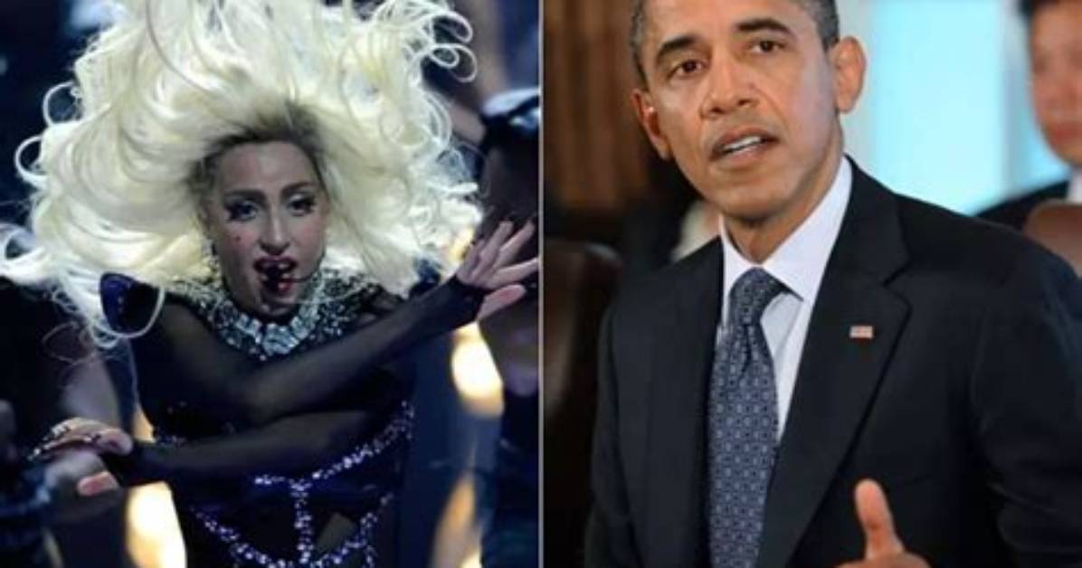 Lady Gaga “Intimidated” Pres. Obama with Her 16-Inch Heels