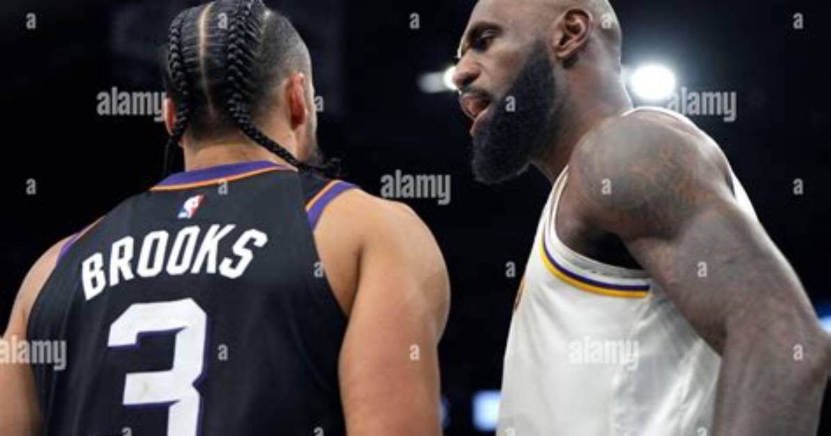 Lebron James, Dillon Brooks Exchange Words During Los Angeles Lakers vs Memphis Grizzlies Playoff Game: Video