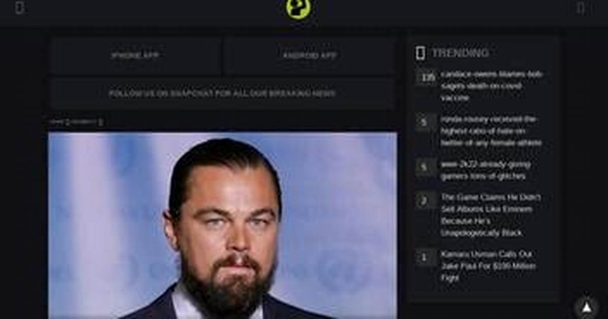 Leonardo Dicaprio Did Not Donate $10 Million to the Ukrainian Army