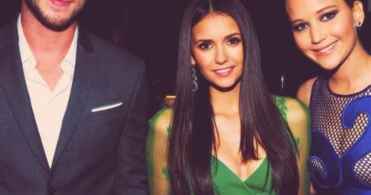 Liam Hemsworth and Nina Dobrev Hang out in Atlanta