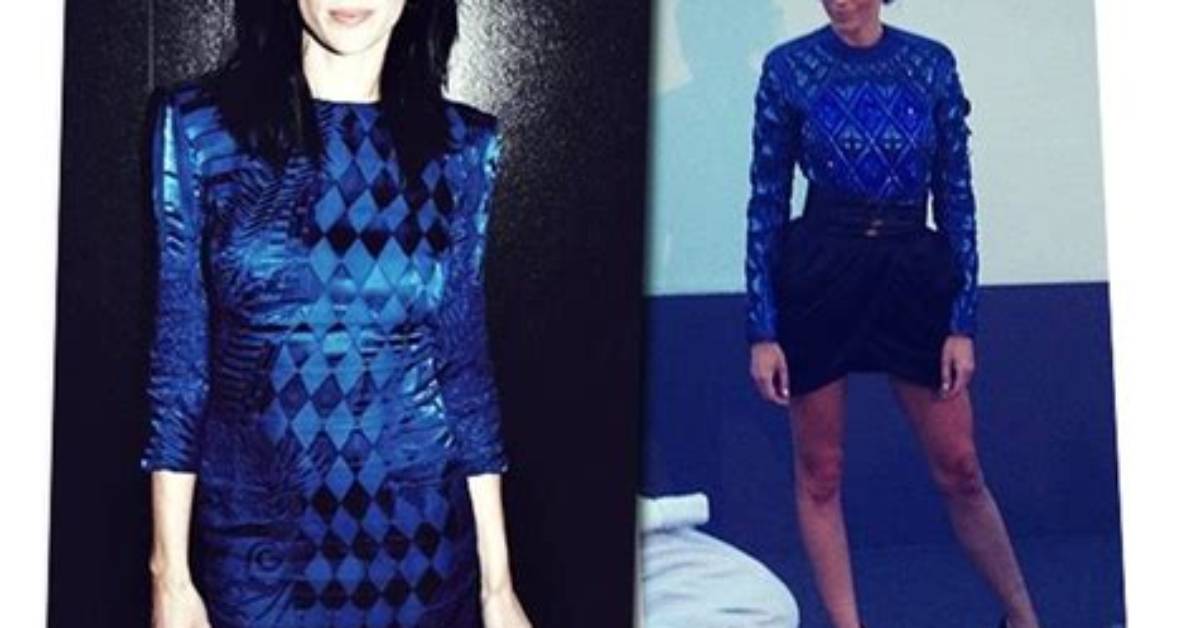 Liberty Ross in Balmain at the Cannes amfAR Gala: Trashy or Magnificent?