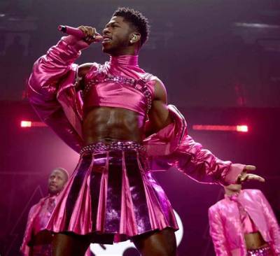 Lil’ Nas X Was Half Dressed in Dior and Silver Makeup at the Met Gala: Amazing or Stunt?