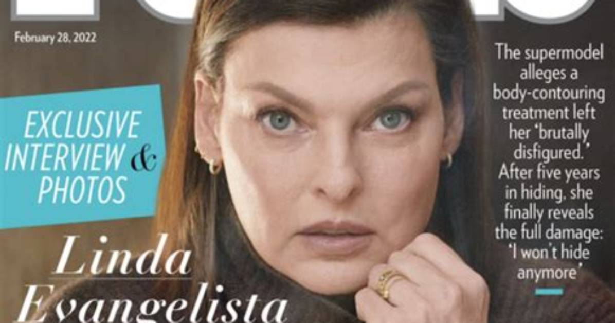 Linda Evangelista Covers People: ‘I Can’t Live Like This Anymore, in Hiding and Shame’