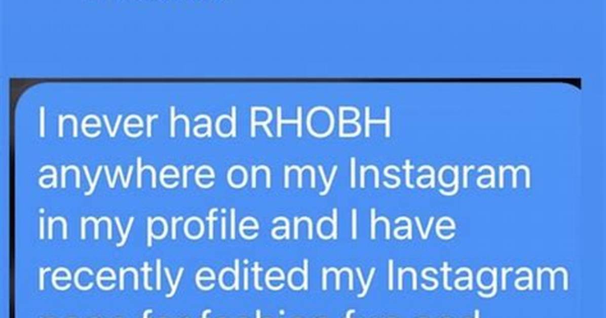 Lisa Rinna Deletes 'Rhobh' from Instagram Bio Amid Firing Rumors