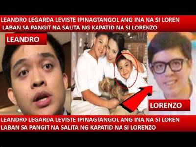 Lorenzo Legarda Leviste Age and Wikipedia: What Did He Say About Mother Loren Legarda?