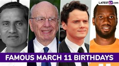 March 11 Birthdays by Profession