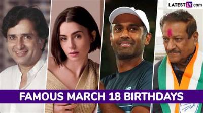 March 18 Birthdays | Famous Birthdays