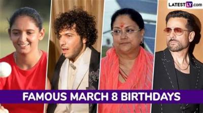 March 8 Birthdays | Famous Birthdays