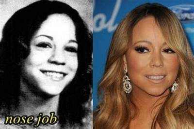 Mariah Carey Nose Job | Before and After Photos