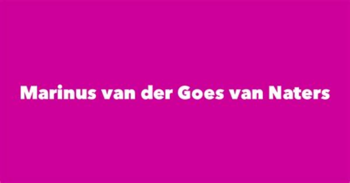 Marinus Van Zyl Age, Birthday, Wikipedia, Who, Nationality, Biography