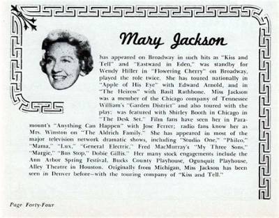 Mary Jackson - Trivia, Family, Bio