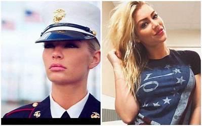 Meet Ex-Marine Shannon Ihrke, Now Full Time Lingerie Model; Unknown Facts About the World’s Hottest Marine!