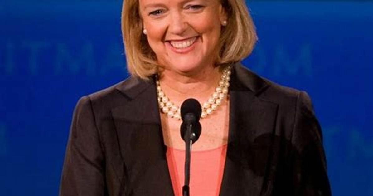 Meg Whitman Net Worth: Career & Politics