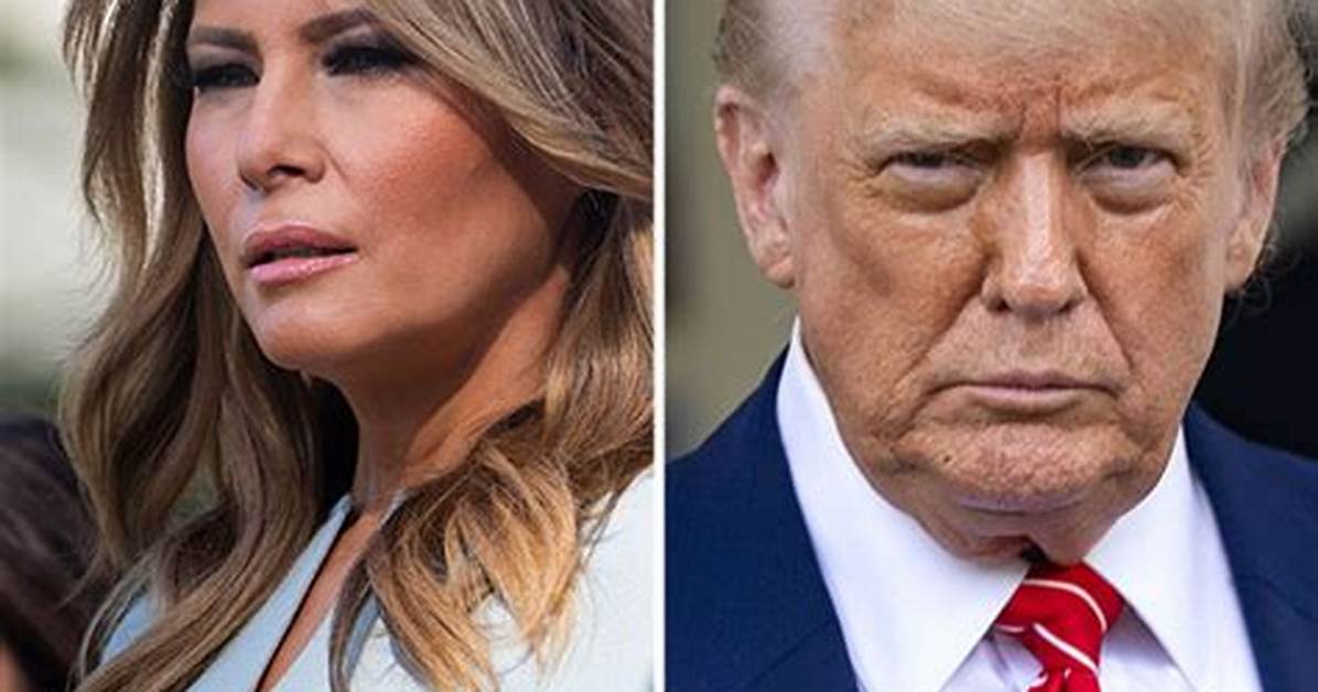 Melania Trump ‘Lives Separately’ from Donald Trump & Dgaf If He’s Arrested