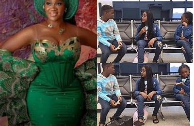 Mercy Johnson Vents out over Her Childrens’ Complaints