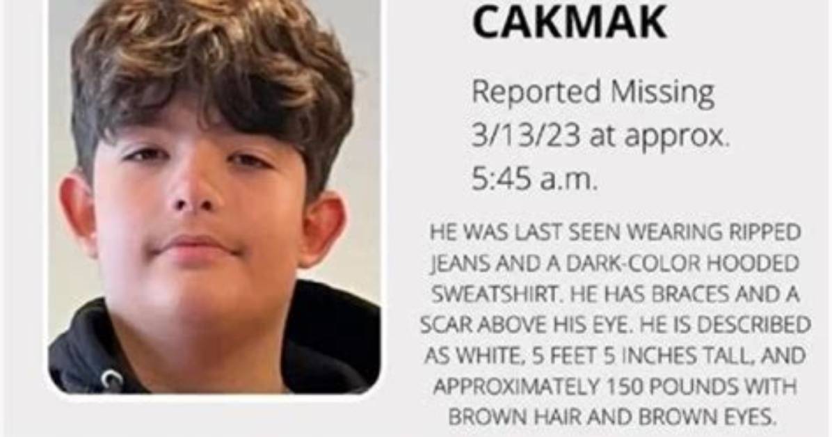 Mertcan Cakmak Missing Child: Police Request Public Help in Locating 12-Year Old Farmingville Boy