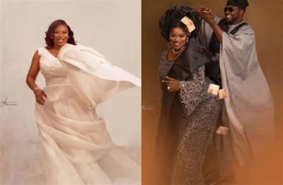 Mide Martins, Lateef Adedimeji, Odunlade Adekola, and Others Celebrate Femi Adebayo’s Wife on 40Th Birthday