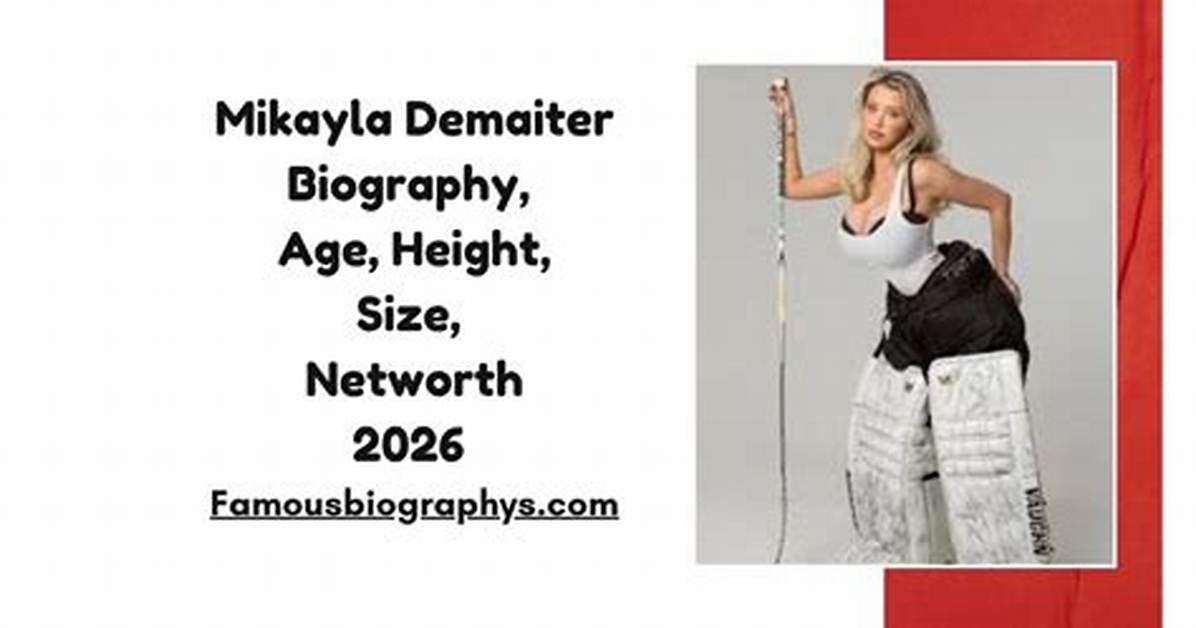 Mikayla Demaiter Height, Weight, Net Worth, Age, Birthday, Wikipedia, Who, Nationality, Biography
