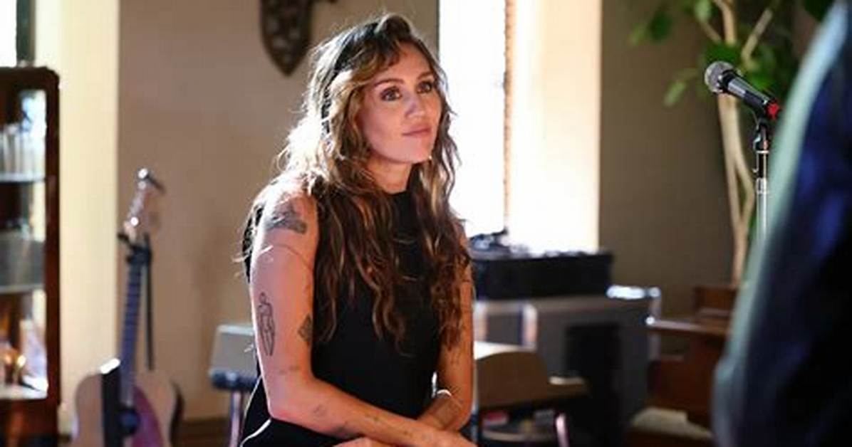 Miley Cyrus: ‘I Am Becoming My Mother in a Very Sweet and Scary Way’