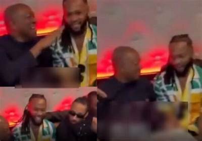 Moment Phyno and Flavour Surprise Presidential Candidate Peter Obi in Washington Dc [Video]