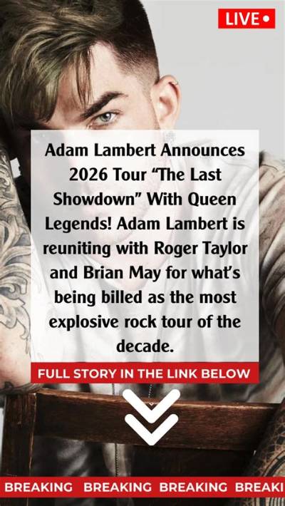 More Proof That Adam Lambert Is a Star: He Has His Very Own Cyber-Stalker