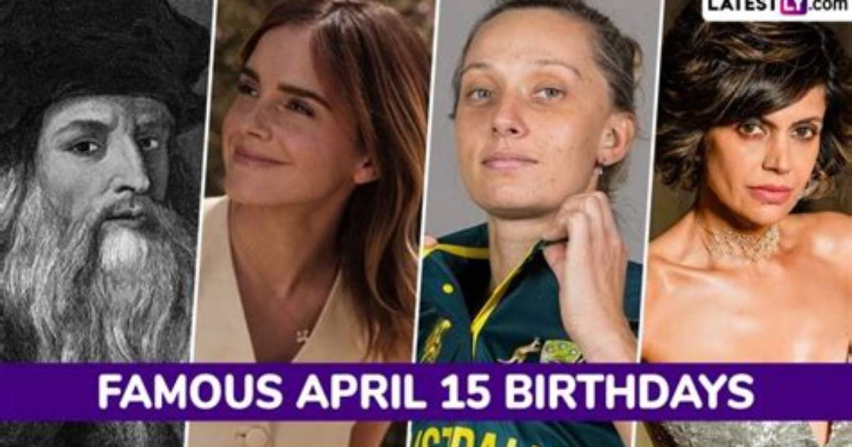 Movies Released April 15 | Famous Birthdays