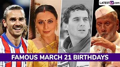 Movies Released March 21 | Famous Birthdays